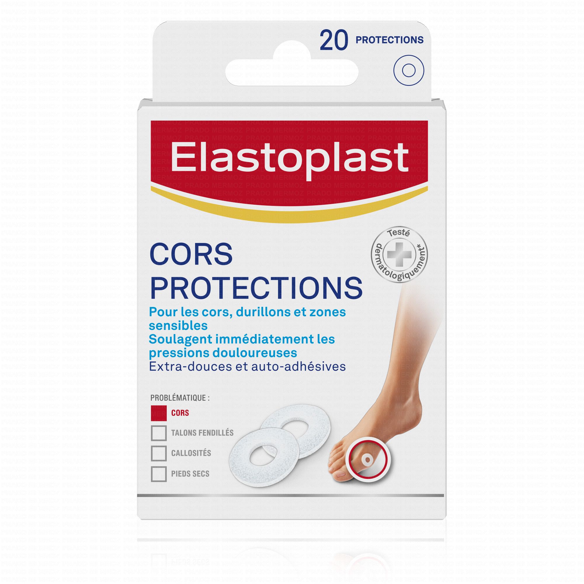 ELASTOPLAST Pieds - Protection cors x 20 - Pharmacie Prado Mermoz
