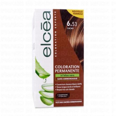 ELCEA Coloration permanente à l'aloé vera cacao 6.53