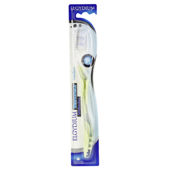 ELGYDIUM Brosse &agrave; dents blancheur medium