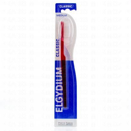 ELGYDIUM Brosse a dents classique medium grande t&ecirc;te