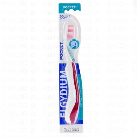 ELGYDIUM Brosse &agrave; dents Pocket souple