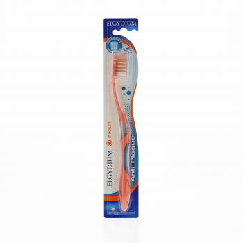 ELGYDIUM Brosse &agrave; dents anti plaque medium