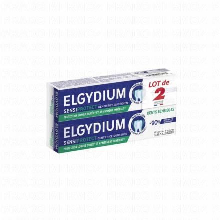 ELGYDIUM Dentifrice Sensiprotect (lot 2 x 75ml)
