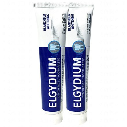 ELGYDIUM Dentifrice blancheur (2 tubes x 75ml)
