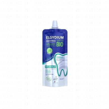 ELGYDIUM Dents sensibles - Dentifrice &eacute;co con&ccedil;u certifi&eacute; Bio 100 ml