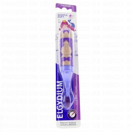 ELGYDIUM Kids - Brosse &agrave; dent 2-6 ans (sir&egrave;ne)