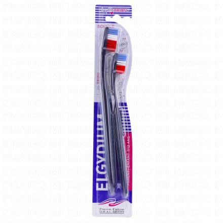 ELGYDIUM La petite tribu Duo de brosse &agrave; dents adulte et enfant