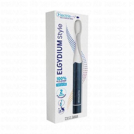 ELGYDIUM Style Electric - Brosse &agrave; dents &eacute;lectrique rechargeable (dark denim)