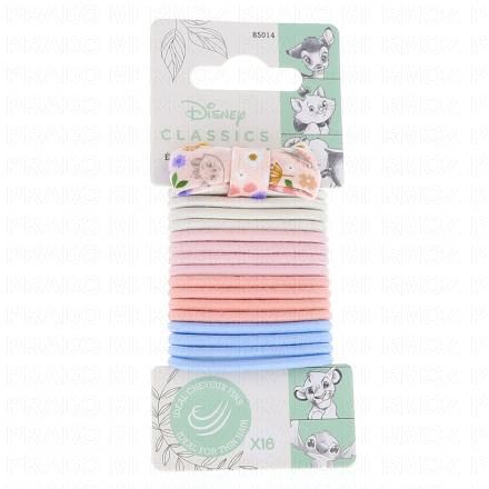ELITE DISNEY 16 mini &eacute;lastiques fantaisie b&eacute;b&eacute;