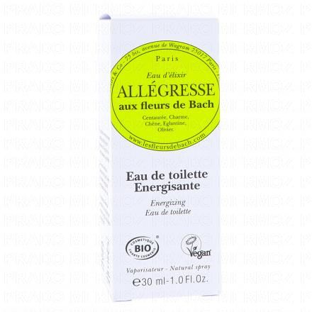 ELIXIRS & CO All&eacute;gresse - Eau de toilette &eacute;nergisante bio (30ml)