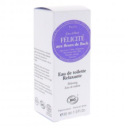 ELIXIRS & CO "Les fleurs de Bach authentiques" Audace Eau de toilette f&eacute;licit&eacute; bio 30ml