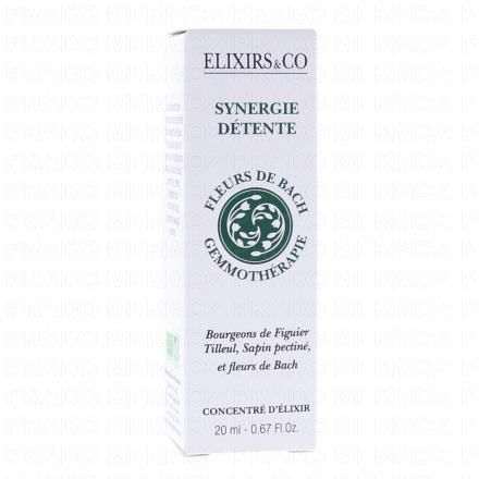ELIXIRS & CO Fleur de Bach Synergie D&eacute;tente bio 20ml