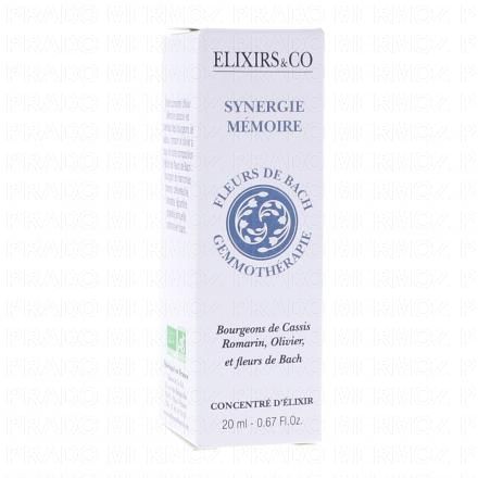 ELIXIRS & CO Fleur de Bach Synergie M&eacute;moire bio 20ml