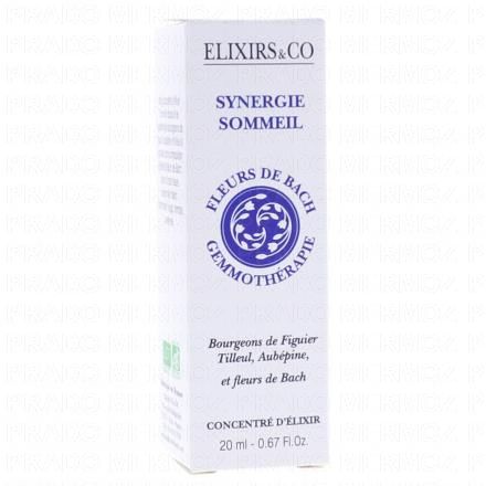 ELIXIRS & CO Fleur de Bach Synergie Sommeil bio 20ml