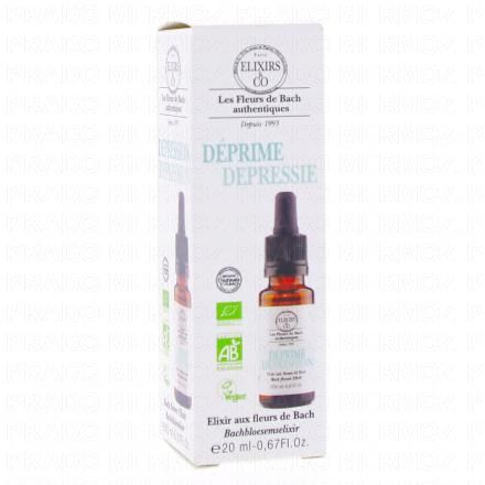 ELIXIRS & CO Fleur de Bach composition d&eacute;prime bio 20ml