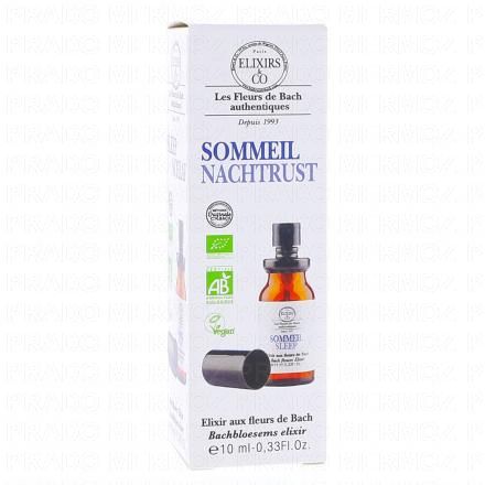 ELIXIRS & CO Fleur de Bach composition Sommeil bio (10ml)