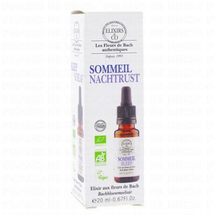 ELIXIRS & CO Fleur de Bach composition Sommeil bio (20ml)
