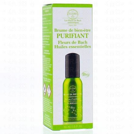 ELIXIRS & CO Les Fleurs de bach authentiques - Brume de bien-&ecirc;tre purifiant bio 30ml
