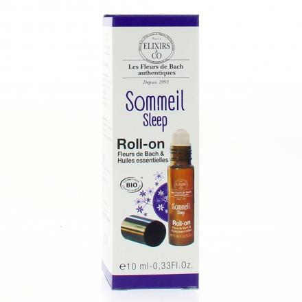 ELIXIRS & CO Les fleurs de Bach authentiques Sommeil BIO Roll-on 10 ml