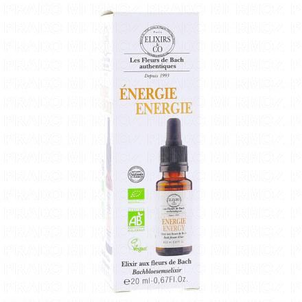 ELIXIRS & CO Les fleurs de bach Energie bio (20ml)