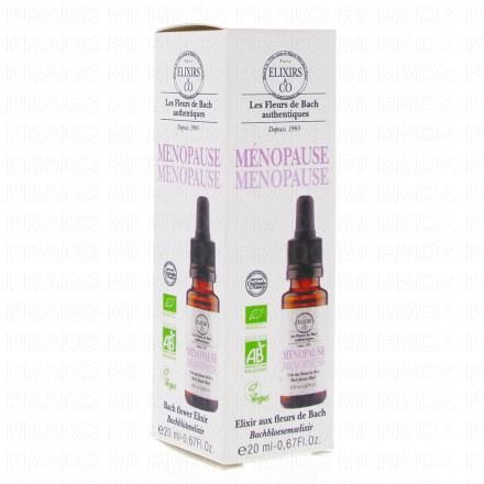 ELIXIRS & CO Les fleurs de bach M&eacute;nopause Flacon 20ml