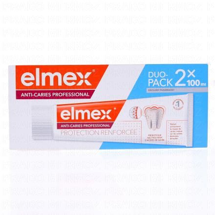 ELMEX Anti-Caries Protection Renforc&eacute;e (lot 2x100ml)