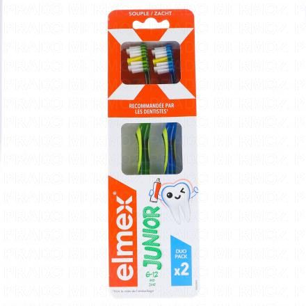 ELMEX Brosse &agrave; dents Elmex Anti-Caries Junior x2