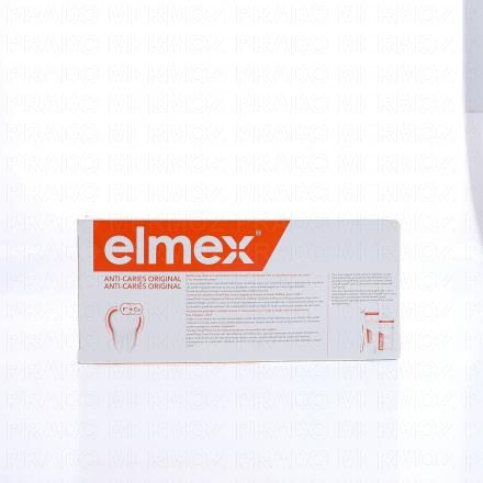 ELMEX Dentifrice anti-caries original lot de 2 x 75 ml