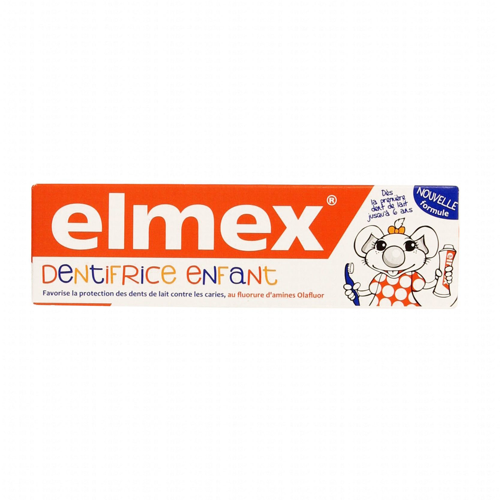 Elmex Dentifrice Enfant Tube 50ml Pharmacie En Ligne Prado Mermoz