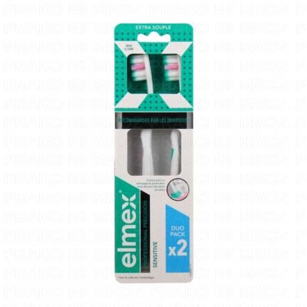 ELMEX Precision Sensitive Brosse &agrave; Dents Extra Souple lot de 2