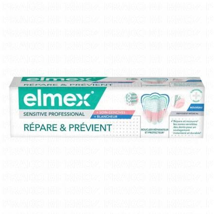 ELMEX Sensitive Professional - Dentifrice Soin gencives et blancheur (75ml)