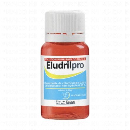 ELUDRIL PRO - Solution pour bain de bouche (6 flacons 15ml)