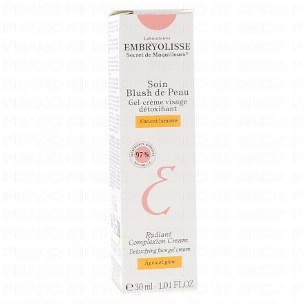EMBRYOLISSE Soin Blush de Peau - Gel crème détoxifiant Abricot Lumière (30ml)