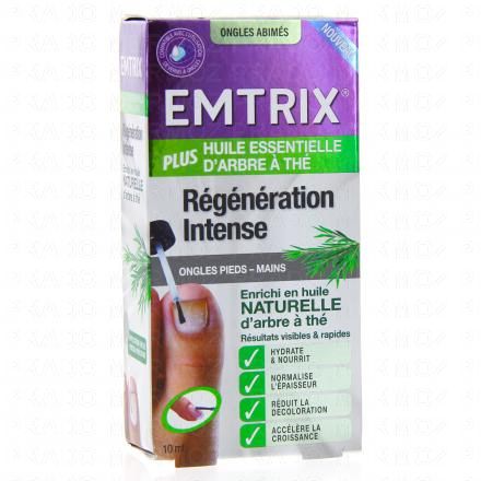 EMTRIX R&eacute;g&eacute;n&eacute;ration intense ongles et mains 10ml
