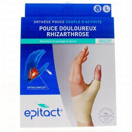 EPITACT Orthèse proprioceptive souple pouce droit taille L