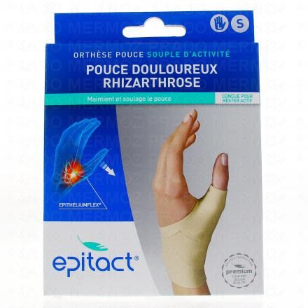 EPITACT Orthèse proprioceptive souple pouce gauche taille S