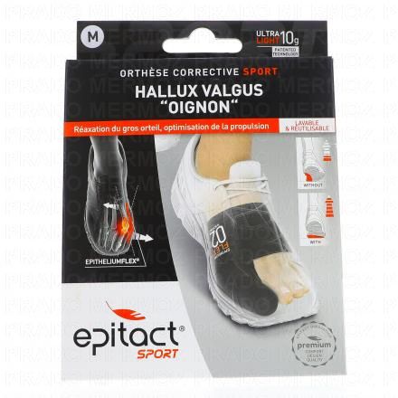 EPITACT SPORT Orth&egrave;se corrective hallux valgus, oignons (taille m)