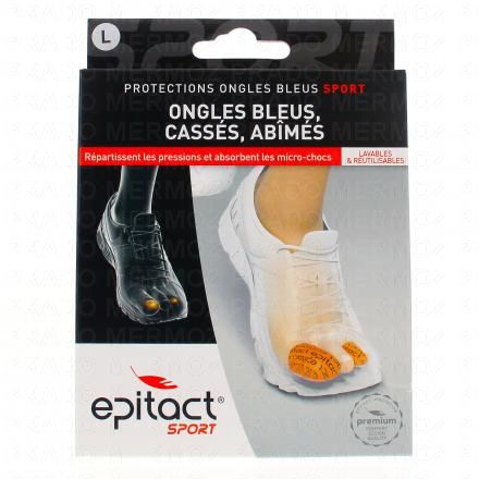 EPITACT SPORT Protection ongles bleus, cass&eacute;s, abim&eacute;s (taille l)