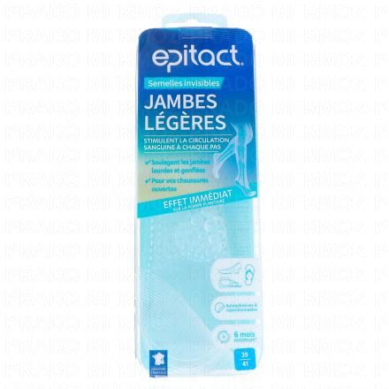 EPITACT Semelles invisibles Jambes l&eacute;g&egrave;res (39-41)