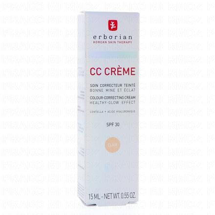 ERBORIAN CC Crème SPF30 Clair (15ml)