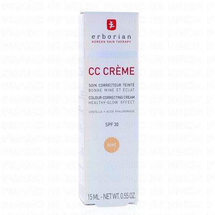 ERBORIAN CC Cr&egrave;me SPF30 Dor&eacute; (15ml)