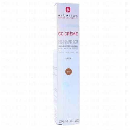 ERBORIAN CC Crème SPF30 Foncé (40ml)