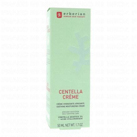 ERBORIAN Centella Crème - Crème hydratante apaisante 50ml