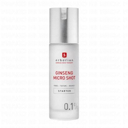 ERBORIAN Sérum Ginseng Micro Shot Starter 0.1% (30ml)