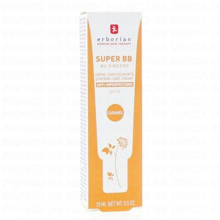 ERBORIAN Super BB Au Ginseng SPF 20 Caramel (15ml)