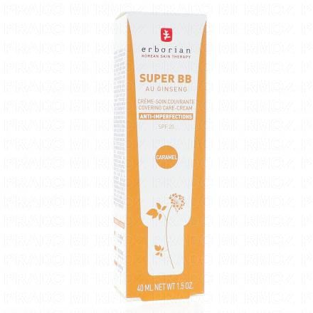 ERBORIAN Super BB Au Ginseng SPF 20 Caramel (40ml)