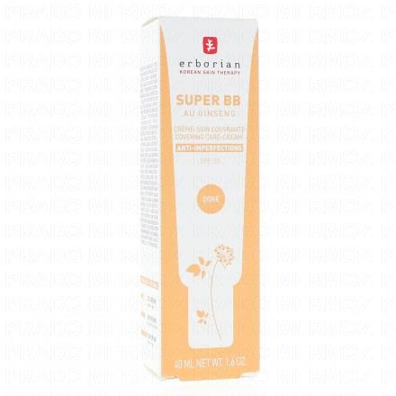 ERBORIAN Super BB Au Ginseng SPF 20 Doré (40ml)