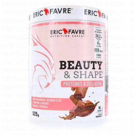 ERIC FAVRE Beauty Shape - Prot&eacute;ines et collag&egrave;ne 525g (chocolat)