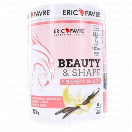 ERIC FAVRE Beauty Shape - Prot&eacute;ines et collag&egrave;ne 525g (vanille)
