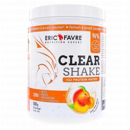 ERIC FAVRE Clear shake Iso prot&eacute;ine water saveur p&ecirc;che abricot 500g